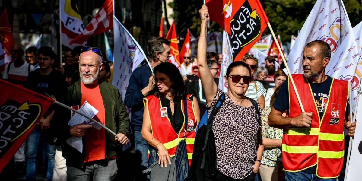 greve contre la reforme des lycees professionnels les syndicats denoncent laugmentation du temps de stage
