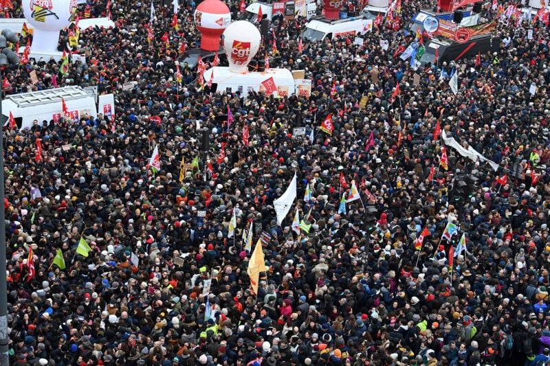 les syndicats francais veulent mettre le pays a larret mardi