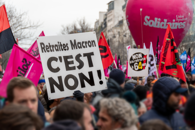 les syndicats francais fixent une nouvelle date pour de nouvelles greves pour la reforme des retraites